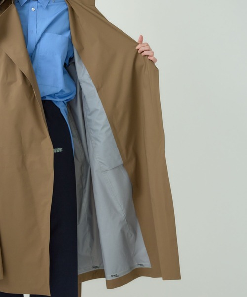 Chaos(カオス)の「Chaos(カオス)/シェルSPECアウターコート(トレンチコート・レディース・ブラック/ベージュ/ライトベージュ/モカ・FREE)」の5枚目の写真