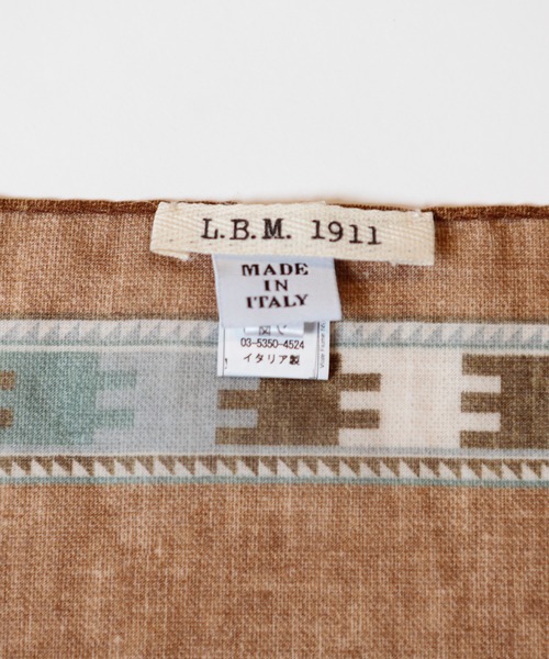 MEN'S BIGI（メンズビギ）の「エスニック柄コットンストール/Made in Italy（ストール/ショール・メンズ・ブラウン・FREE）」の6枚目の写真