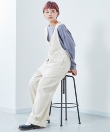 デニムＶネックサロペット