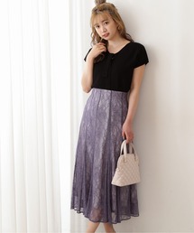 PROPORTION BODY DRESSING | 【堀田茜さん着用 美人百花6月号 掲載商品】レースフレアスカート / 1211120408(スカート)