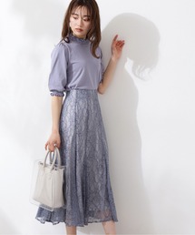 PROPORTION BODY DRESSING | 【堀田茜さん着用 美人百花6月号 掲載商品】レースフレアスカート / 1211120408(スカート)