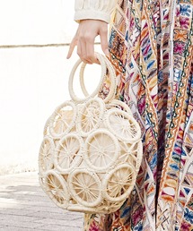 チャイハネ | 【チャイハネ】アミーシャかごバッグ(かごバッグ)