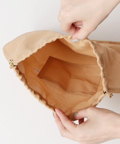 チャイハネ（チャイハネ）の「【チャイハネ】アミーシャかごバッグ（かごバッグ・レディース・ブラウン/ホワイト・FREE）」の6枚目の写真