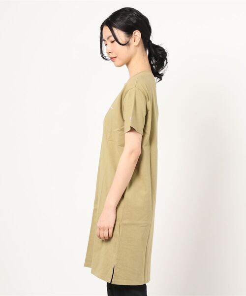 Champion(チャンピオン)の「チャンピオン ONEPIECE DRESS(Tシャツ/カットソー・レディース・ブラウン/ホワイト/ブラック/グレー/ベージュ・M/XL/L)」の7枚目の写真