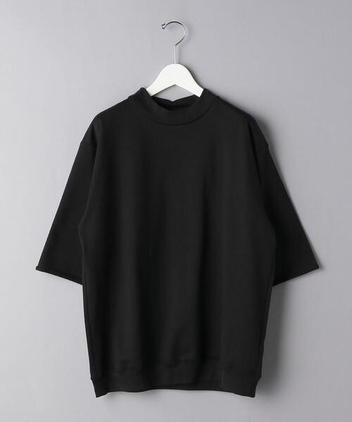 UNITED ARROWS（ユナイテッドアローズ）の「＜UNITED ARROWS＞ ハイゲージ スウェット 5スリーブ Tシャツ（Tシャツ/カットソー・メンズ・ブラック/オフホワイト・SMALL/MEDIUM/LARGE/X-LARGE）」の14枚目の写真