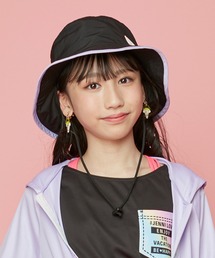 UVカット日よけ付きバケットハット