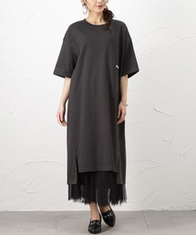 FILA フィラ バックプリント Tシャツワンピース