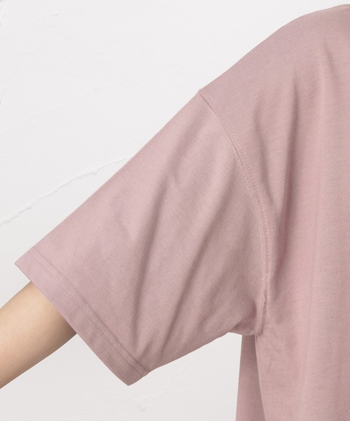 FILA(フィラ)の「FILA フィラ バックプリント Tシャツワンピース(Tシャツ/カットソー・レディース・ピンク/ブルーグリーン/チャコール・フリー)」の14枚目の写真