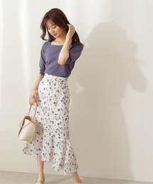 PROPORTION BODY DRESSING | バックレースアップスクエアニット / 1211270501(ニット/セーター)