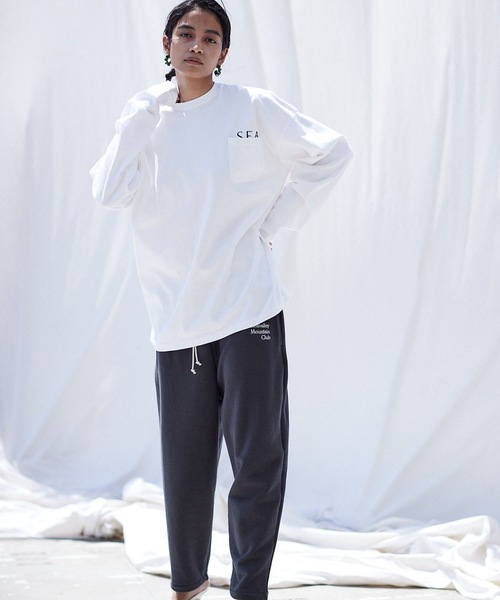 SEA(シー)の「LOVE SKI L/S TEE(Tシャツ/カットソー・レディース・ホワイト/グレー・1/2/3)」の17枚目の写真