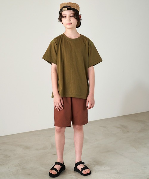 &yam(アンドヤム)の「ブランドロゴ入りサマーキャスケット(キャスケット・キッズ・ベージュ/ブラック/ホワイト・S/M)」の15枚目の写真