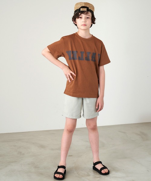 &yam(アンドヤム)の「ブランドロゴ入りサマーキャスケット(キャスケット・キッズ・ベージュ/ブラック/ホワイト・S/M)」の17枚目の写真