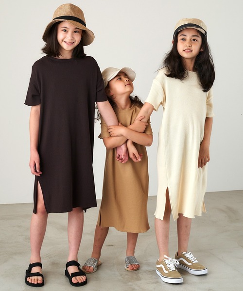 &yam(アンドヤム)の「ブランドロゴ入りサマーキャスケット(キャスケット・キッズ・ベージュ/ブラック/ホワイト・S/M)」の18枚目の写真