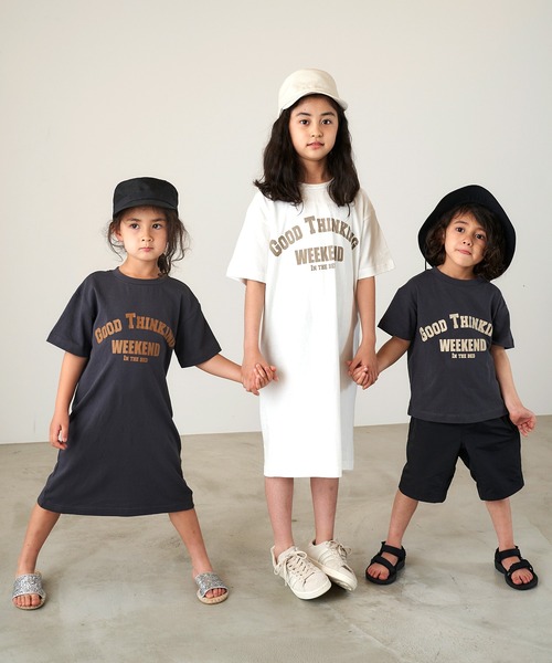 &yam(アンドヤム)の「ブランドロゴ入りサマーキャスケット(キャスケット・キッズ・ベージュ/ブラック/ホワイト・S/M)」の19枚目の写真