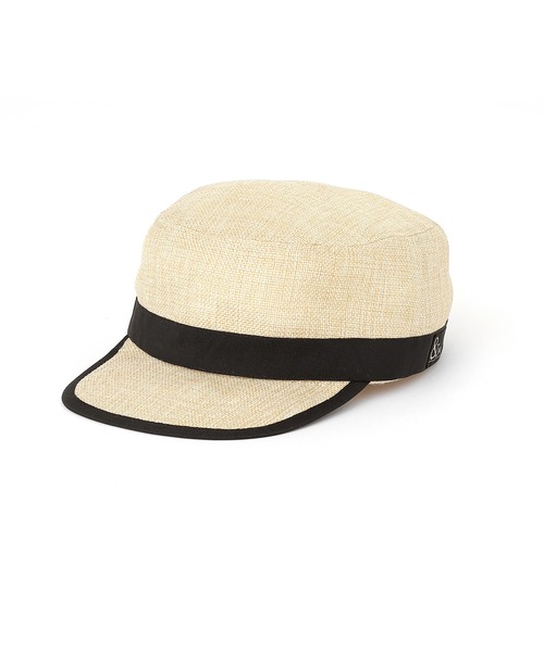 &yam(アンドヤム)の「ブランドロゴ入りサマーキャスケット(キャスケット・キッズ・ベージュ/ブラック/ホワイト・S/M)」の20枚目の写真