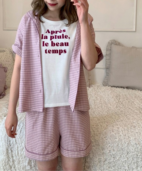 OLIVE des OLIVE（オリーブデオリーブ）の「ルームウェア2点set（ルームウェア/パジャマ・レディース・ラベンダー・FREE）」の11枚目の写真