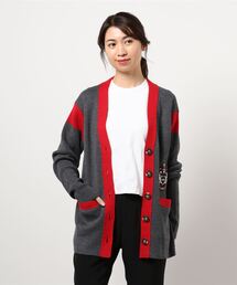 カレッジスタイルカーディガン