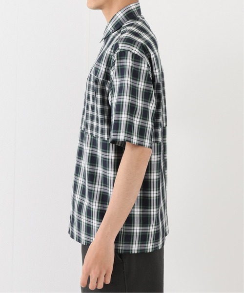 BoTT Windowpane S/S Shirt チェックシャツ BoTT Windowpane S/S Shirt チェックシャツ