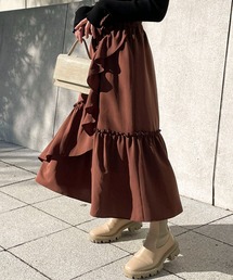 SLURR | フリルロングスカート(スカート)