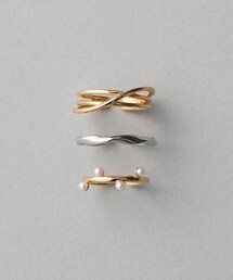 ete | 【WEB STORE限定】セットアップ パール リングカフ(リング)
