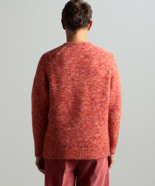 TOMORROWLAND （トゥモローランド）の「モヘアウールナイロン メランジクルーネックニット（ニット/セーター・メンズ・グレー/ピンク/ライトブルー・S/M）」の9枚目の写真