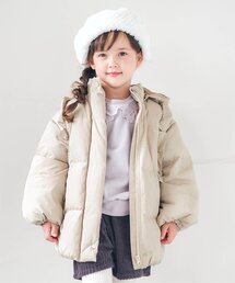 apres les cours | 肩フリルダウンジャケット_撥水加工(ダウンジャケット/コート)