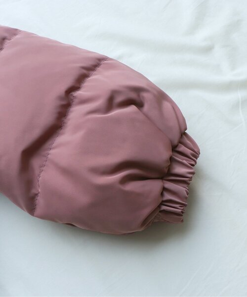 apres les cours（アプレレクール）の「肩フリルダウンジャケット_撥水加工（ダウンジャケット/コート・キッズ・ベージュ/ピンク・140/120/100）」の17枚目の写真