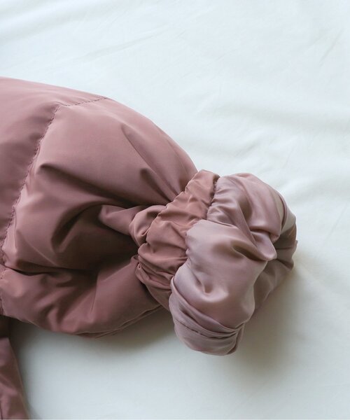 apres les cours（アプレレクール）の「肩フリルダウンジャケット_撥水加工（ダウンジャケット/コート・キッズ・ベージュ/ピンク・140/120/100）」の18枚目の写真