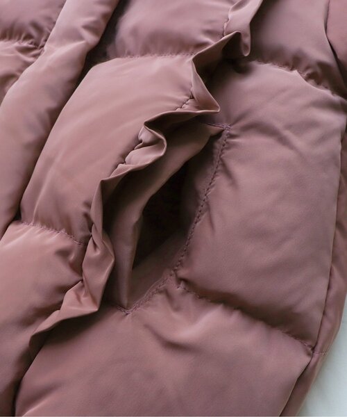 apres les cours（アプレレクール）の「肩フリルダウンジャケット_撥水加工（ダウンジャケット/コート・キッズ・ベージュ/ピンク・140/120/100）」の20枚目の写真