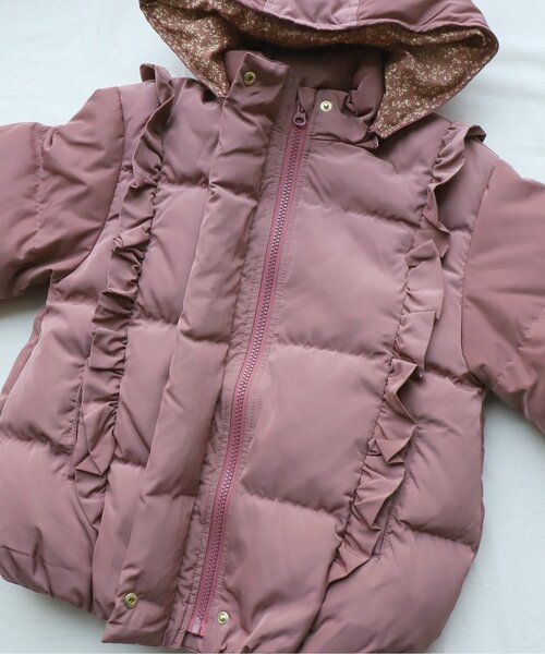 apres les cours（アプレレクール）の「肩フリルダウンジャケット_撥水