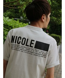 NICOLE CLUB FOR MEN | ロゴプリントポケットＴシャツ(Tシャツ/カットソー)