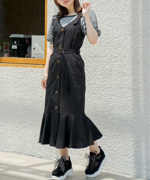 OLIVE des OLIVE（オリーブデオリーブ）の「シアーリボンスニーカー（スニーカー・レディース・ブラック/オフホワイト/ベージュ・MEDIUM/LARGE）」の11枚目の写真