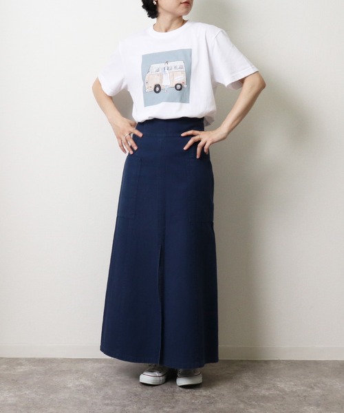 salle de bal(サルデバル)の「salle de bal / サルデバル salle de bal x ハマダユウヤ イラストプリントTシャツ(Tシャツ/カットソー・レディース・その他2/その他1・M)」の10枚目の写真