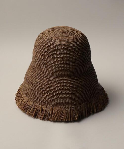 MAISON N.H PARIS [メゾンエヌアッシュパリ] - Noa raffia hat