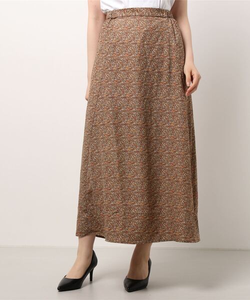 ehka sopo（エヘカソポ）の「柄アソートマーメイドスカート（スカート・レディース・ベージュ/ブラック/カーキ・ﾌﾘ-）」の2枚目の写真