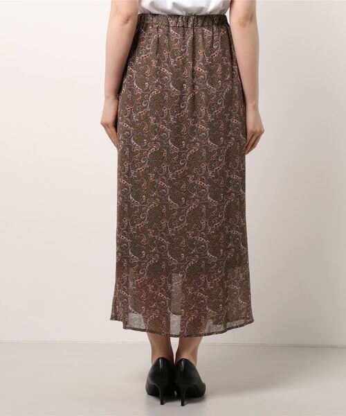 ehka sopo（エヘカソポ）の「柄アソートマーメイドスカート（スカート・レディース・ベージュ/ブラック/カーキ・ﾌﾘ-）」の5枚目の写真