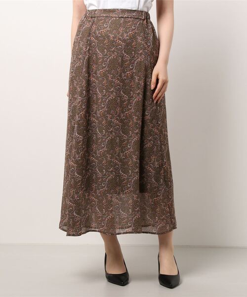 ehka sopo（エヘカソポ）の「柄アソートマーメイドスカート（スカート・レディース・ベージュ/ブラック/カーキ・ﾌﾘ-）」の10枚目の写真