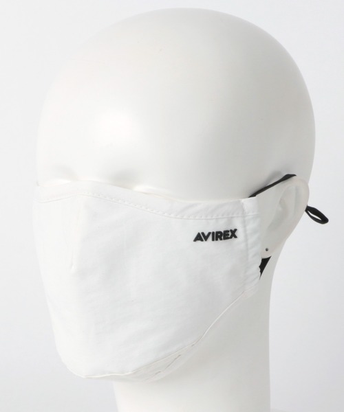 AVIREX(アヴィレックス)の「AVIREX/アビレックス 抗菌加工マスク(マスク・メンズ・ホワイト/ブラック/ブラック系その他/グレー系その他/ブラック系その他2/ブラック系その他3・FREE)」の7枚目の写真