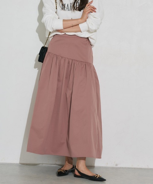Pierrot(ピエロ)の「切り替えスカート(スカート・レディース・ライトベージュ/ブルー/ネイビー/ピンク・M/L)」の21枚目の写真