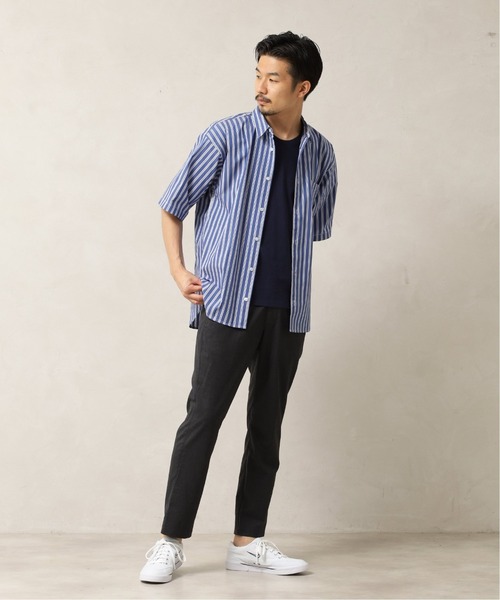 417 EDIFICE(フォーワンセブンエディフィス)の「インナーUネックTシャツ(Tシャツ/カットソー・メンズ・ホワイト/ブラック/ネイビー・SMALL/MEDIUM/LARGE)」の17枚目の写真