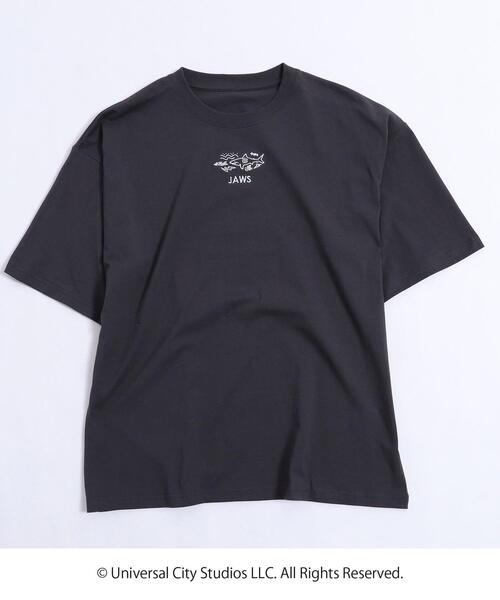 ユニセックス コーエンベア Jaws コラボ刺繍tシャツ メンズ Men Coen コーエン 公式ファッション通販