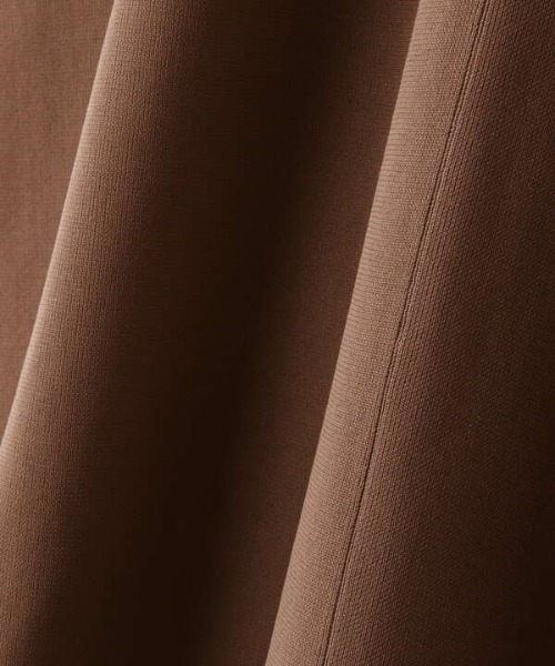 N.(N. Natural Beauty Basic)(エヌエヌナチュラルビューティーベーシック)の「◆ボリュームパフニットワンピース(ワンピース・レディース・ブラック/モカ・MEDIUM)」の14枚目の写真