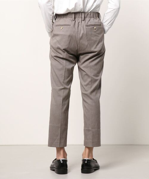 LIDNM（リドム）の「GUN CLUB CHECK SLACKS（スラックス・メンズ・ベージュ・SMALL/LARGE）」の17枚目の写真