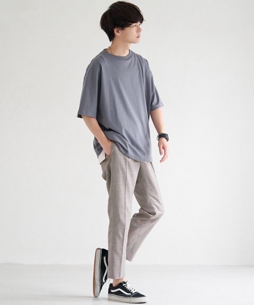 LIDNM（リドム）の「GUN CLUB CHECK SLACKS（スラックス・メンズ・ベージュ・SMALL/LARGE）」の9枚目の写真