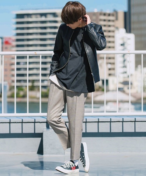 LIDNM（リドム）の「GUN CLUB CHECK SLACKS（スラックス・メンズ・ベージュ・SMALL/LARGE）」の11枚目の写真