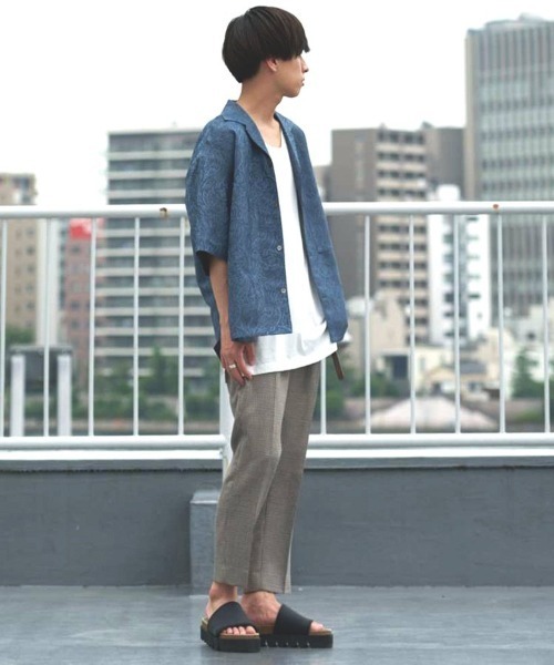 LIDNM（リドム）の「GUN CLUB CHECK SLACKS（スラックス・メンズ・ベージュ・SMALL/LARGE）」の13枚目の写真