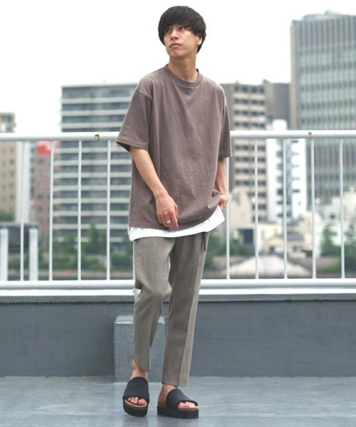 LIDNM（リドム）の「GUN CLUB CHECK SLACKS（スラックス・メンズ・ベージュ・SMALL/LARGE）」の14枚目の写真