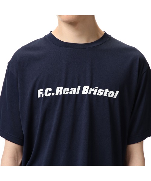 F.C. Real Bristol LAロゴ Tシャツ ネイビー F.C.Real Bristol（エフシーレアルブリストル）の「POLARTEC