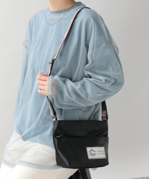 RAGEBLUE(レイジブルー)の「【THEATRE PRODUCTS/シアタープロダクツ】2WAYミニジップショルダーバッグ/215161(ショルダーバッグ・メンズ・ブラック/ベージュ/オレンジ/その他・FREE)」の4枚目の写真