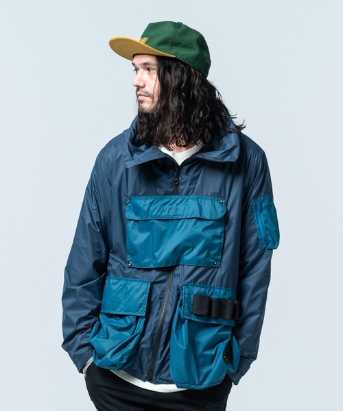 glamb（グラム）の「Gadget Mountain Parka / ガジェットマウンテンパーカー（マウンテンパーカー・メンズ・ネイビー/ブラック・M/L/S）」の2枚目の写真